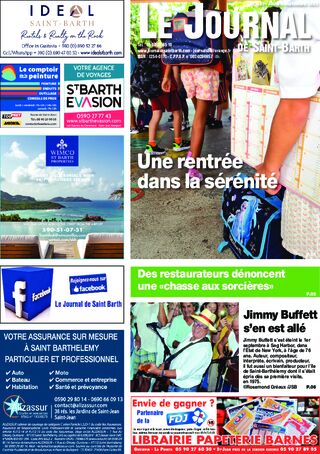 Journal de Saint-Barth N°1531 du 07/09/2023