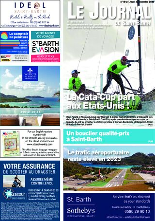 Journal de Saint-Barth N°1542 du 23/11/2023