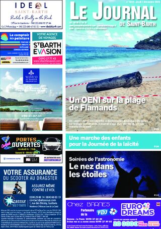Journal de Saint-Barth N°1544 du 07/12/2023