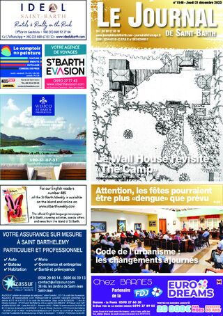 Journal de Saint-Barth N°1546 du 21/12/2023