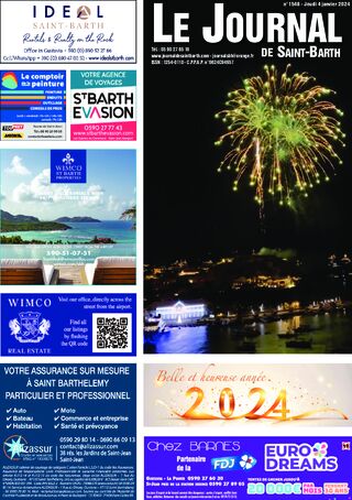 Journal de Saint-Barth N°1548 du 04/01/2024