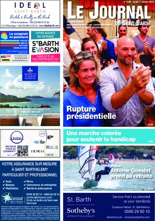 Journal de Saint-Barth N°1549 du 11/01/2024