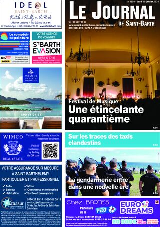 Journal de Saint-Barth N°1550 du 18/01/2024
