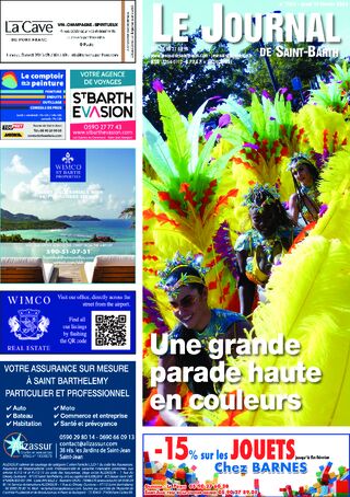 Journal de Saint-Barth N°1554 du 15/02/2024