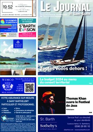 Journal de Saint-Barth N°1559 du 21/03/2024