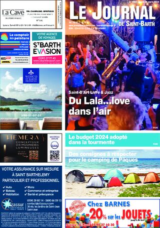 Journal de Saint-Barth N°1560 du 28/03/2024