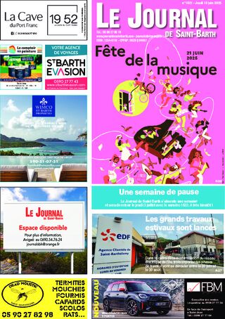 Fête de la Musique / EDF/ Saison cyclonique - 1621 du 19/06/2025
