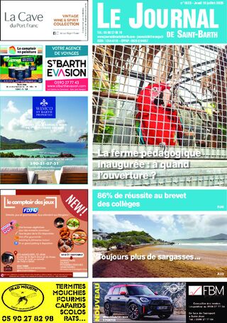 Journal de Saint-Barth N°1623 du 10/07/2025