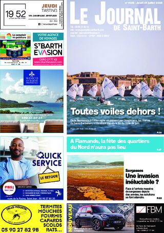 Journal de Saint-Barth N°1625 du 24/07/2025