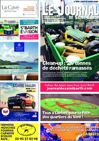 Journal de Saint-Barth N°1635 du 16/10/2025