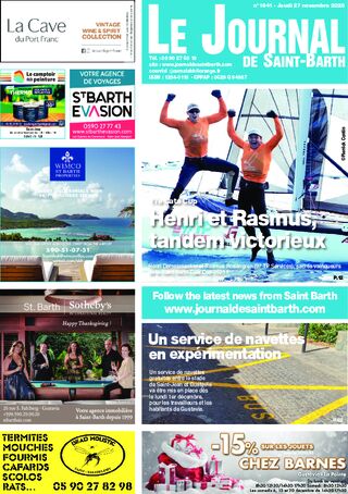 Journal de Saint-Barth N°1641 du 27/11/2025