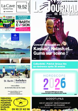 Journal de Saint-Barth N°1646 du 29/12/2025