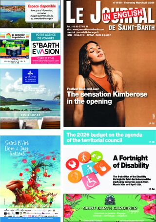 Journal de Saint-Barth N°1658 du 26/03/2026