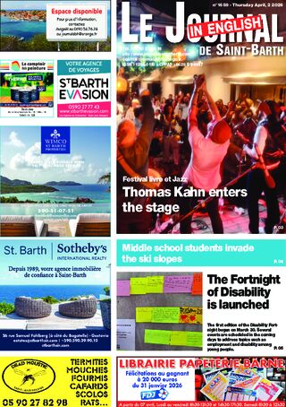 Journal de Saint-Barth N°1659 du 02/04/2026