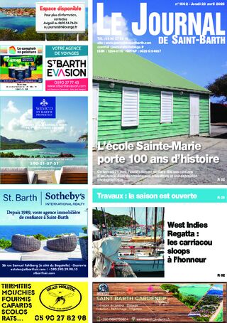 L'école Sainte-Marie fête ses 100 ans / La saison des travaux / West Indies Regatta - 1662 du 23/04/2026