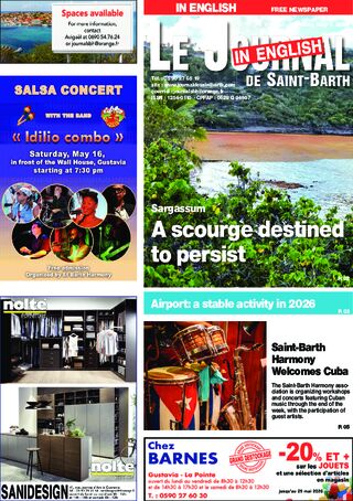 Journal de Saint-Barth N°1665 du 13/05/2026