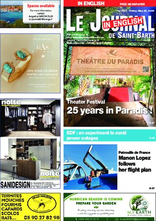 Journal de Saint-Barth N°1667 du 29/05/2026