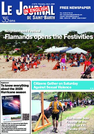 Journal de Saint-Barth N°1672 du 02/07/2026