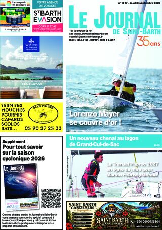 Lorenzo Mayer en or / Nouveau Chenal / Marvin Febrissy Gréaux poursuit ses rêves - 1677 du 03/09/2026