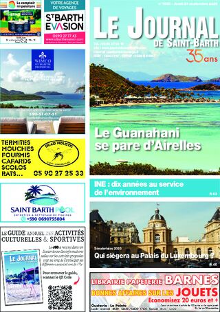 Journal de Saint-Barth N°1680 du 24/09/2026