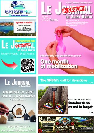 Journal de Saint-Barth N°1682 du 08/10/2026