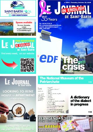 Journal de Saint-Barth N°1684 du 22/10/2026