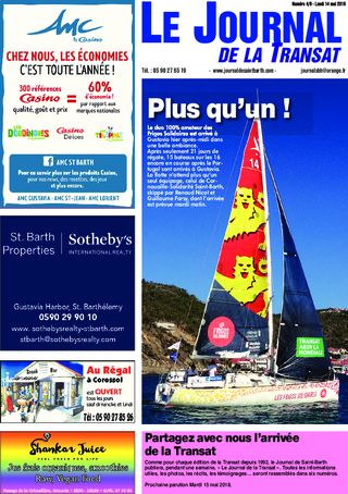 Journal de Saint-Barth N°4 du 14/05/2018